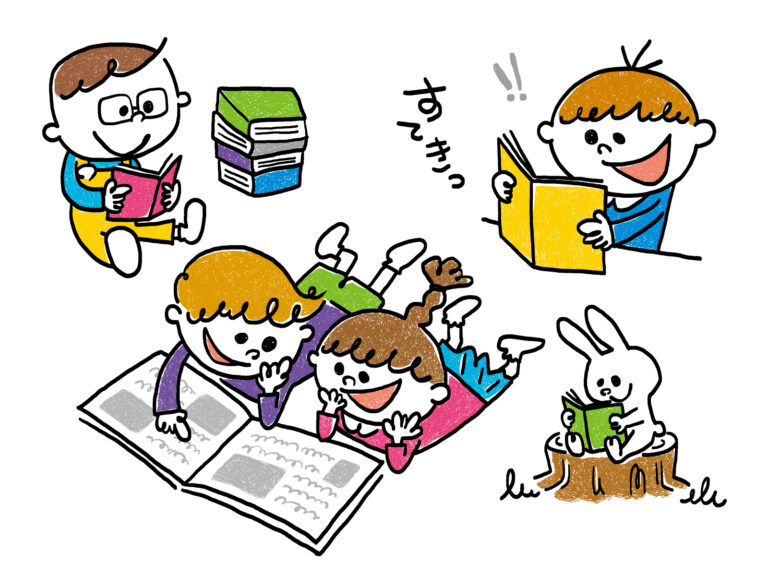 夢中になる子どもたち
