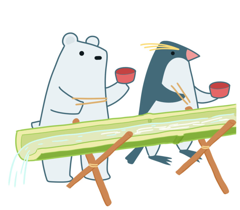 そうめん流し