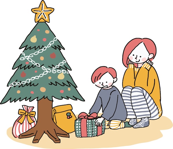 クリスマスの朝