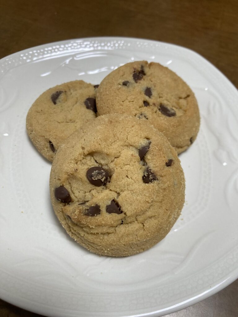 私が食べたチョコチップクッキー